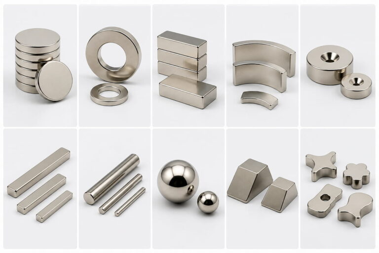 Verfügbare Formen für N52-Magnete