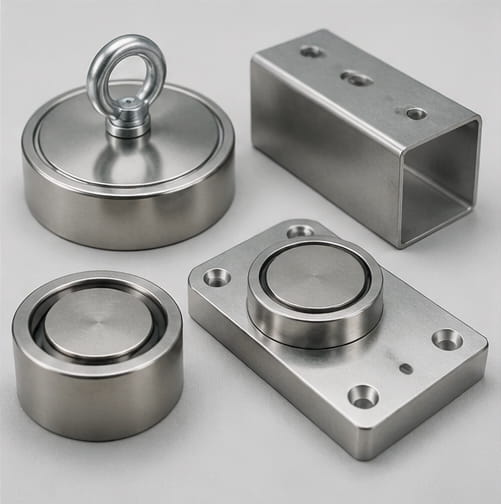Großer Magnet für magnetische Baugruppen