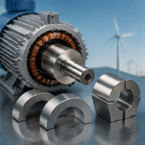 Großer Magnet für Motoren und Generatoren