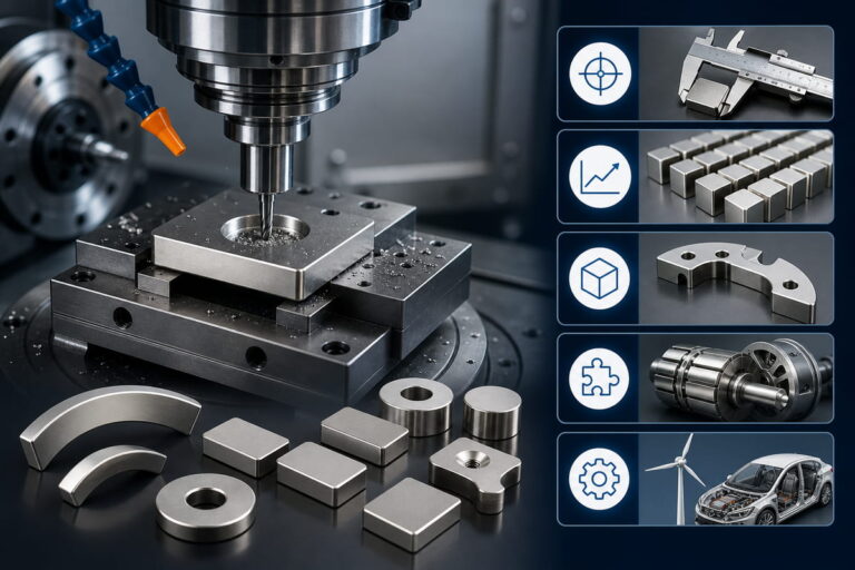 Vorteile der CNC-Bearbeitung von Magneten