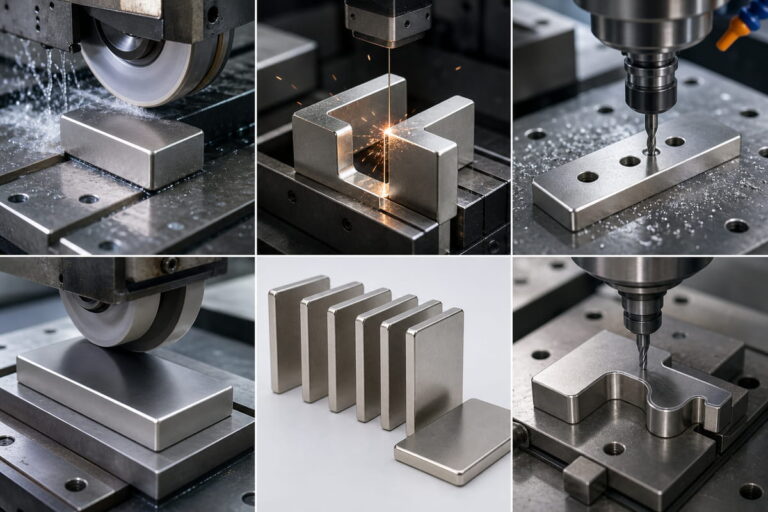 CNC-Bearbeitungsmöglichkeiten für kundenspezifische NdFeB-Magnete