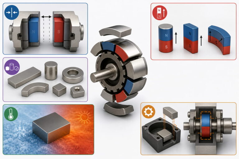 Überlegungen zur Auslegung kundenspezifischer NdFeB-Magnete