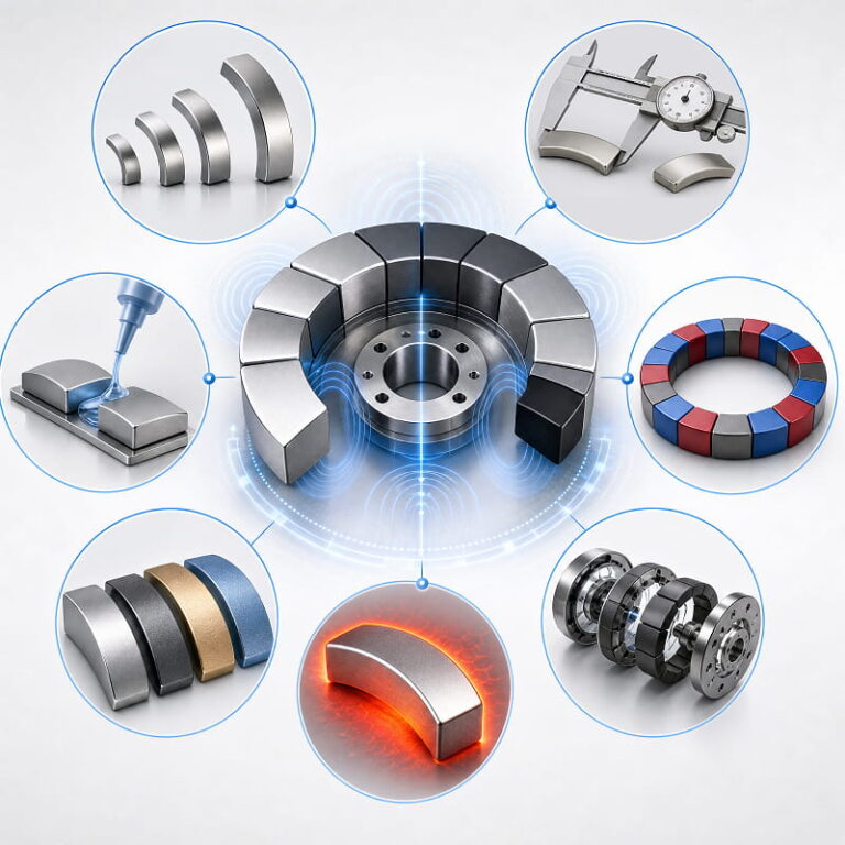 Optionen für benutzerdefinierte Segmentmagnete