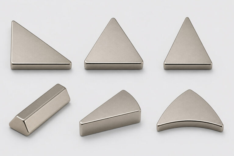 Individuelle dreieckige Magnetform