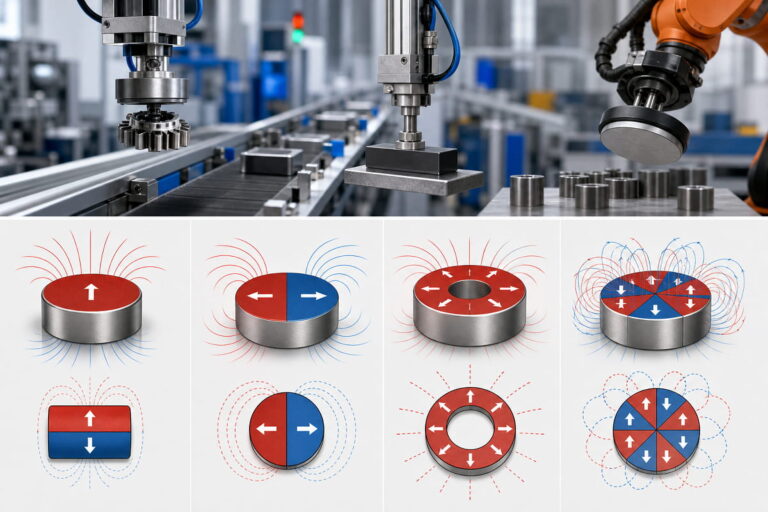 Industrielle Automatisierung – Individuelle Magnetisierung von Magneten