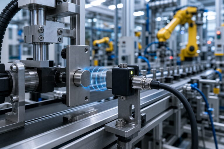 Industrielle Automatisierung – Magnet für industrielle Sensoren