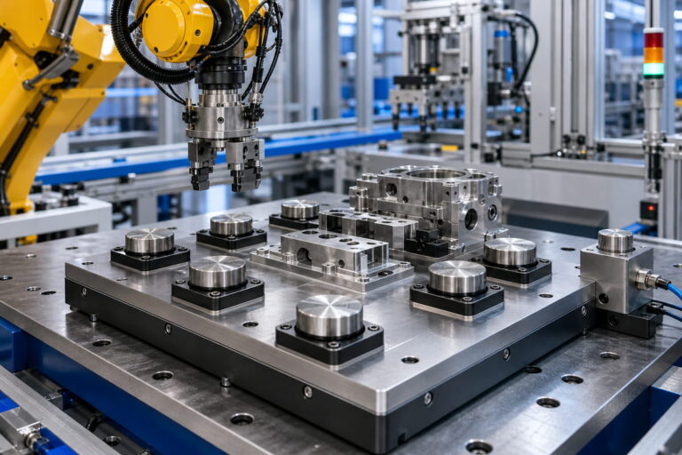 Magnet für industrielle Automatisierungsanwendungen in magnetischen Halterungssystemen