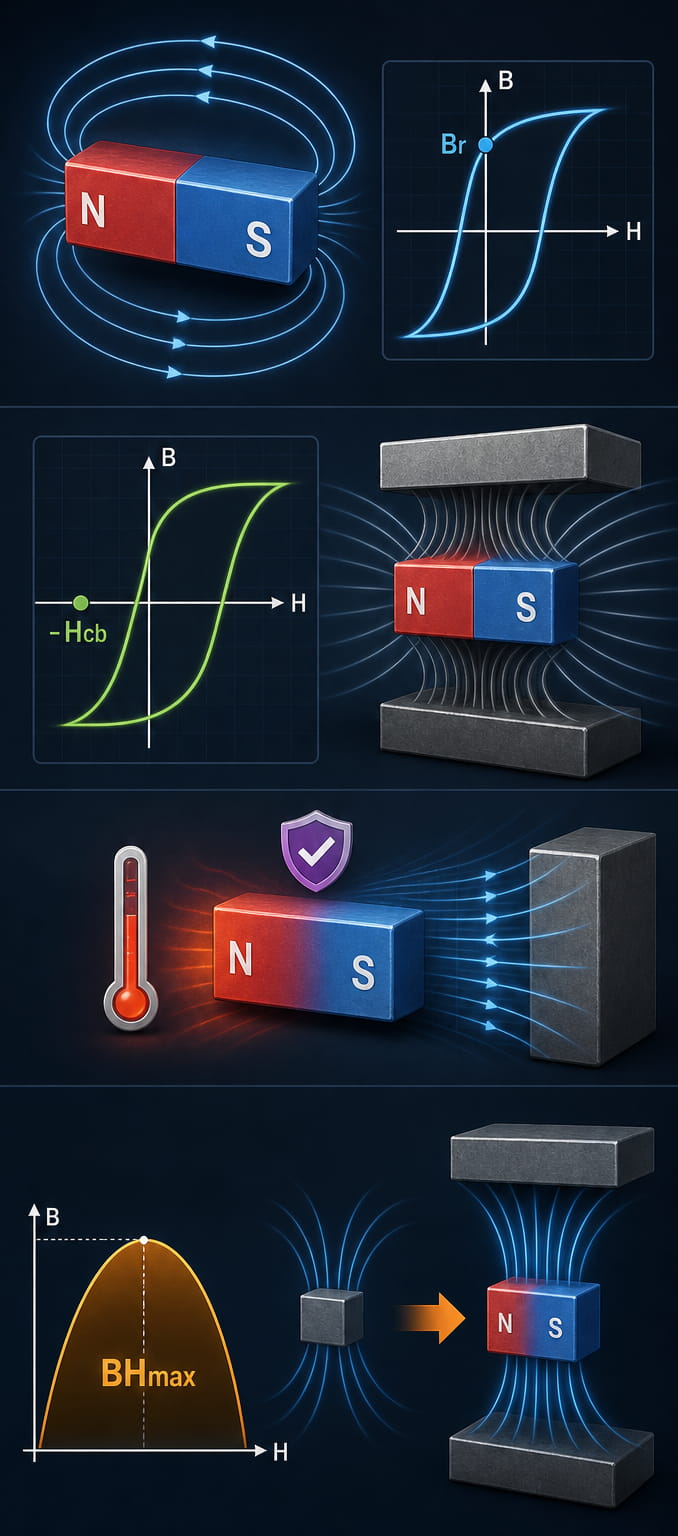Gängige Anwendungsbereiche für Hochtemperatur-Neodym-Magnete