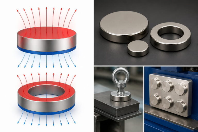 Magnet – Axiale Magnetisierung