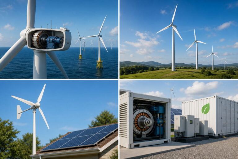 Anwendungsbereiche von Magnetgeneratoren