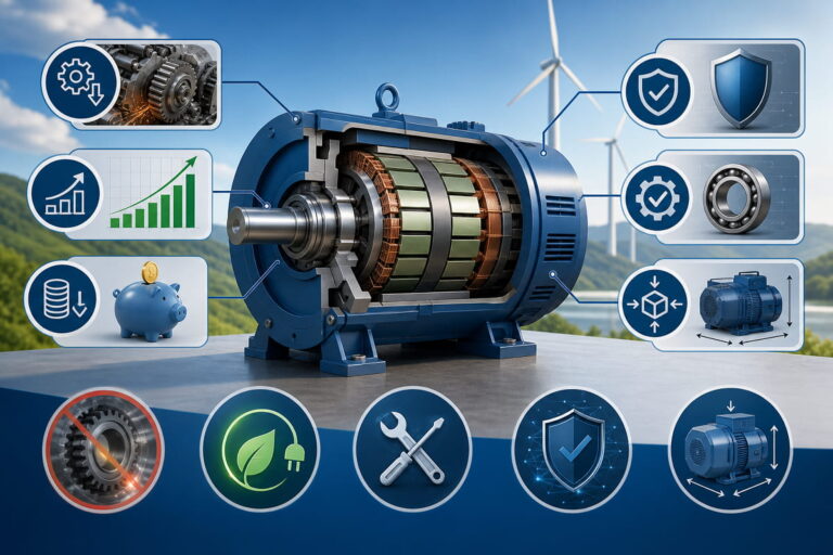 Vorteile eines Magnetgenerators