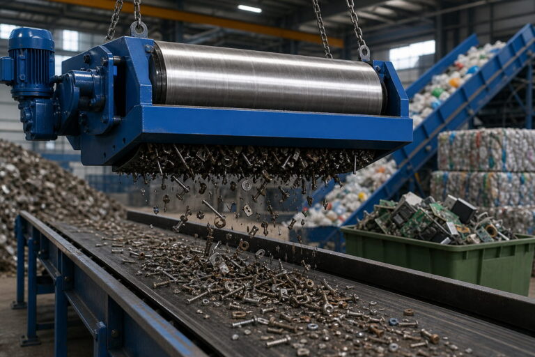 Magnetabscheider für Recyclinganlagen