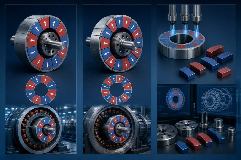 Magnetisierungsverfahren für Generatorsysteme