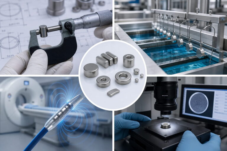 Fertigungsanforderungen an Magnete für Medizinprodukte