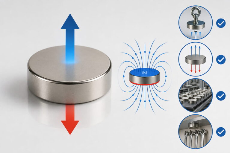 Vorteile der axialen Magnetisierung von Neodym-Magneten