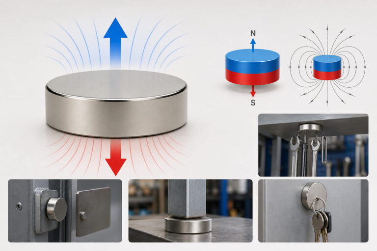 Neodym-Magnet – Axiale Magnetisierung: Wichtigste Eigenschaften