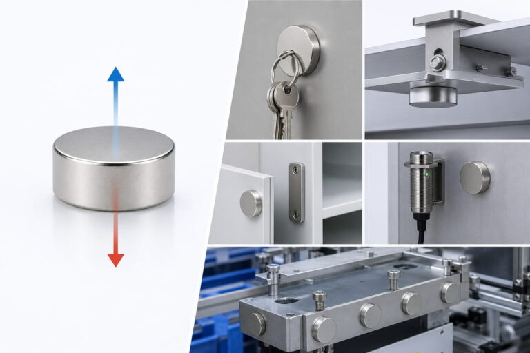 Neodym-Magnet – Axiale Magnetisierung – Typische Anwendungsbereiche