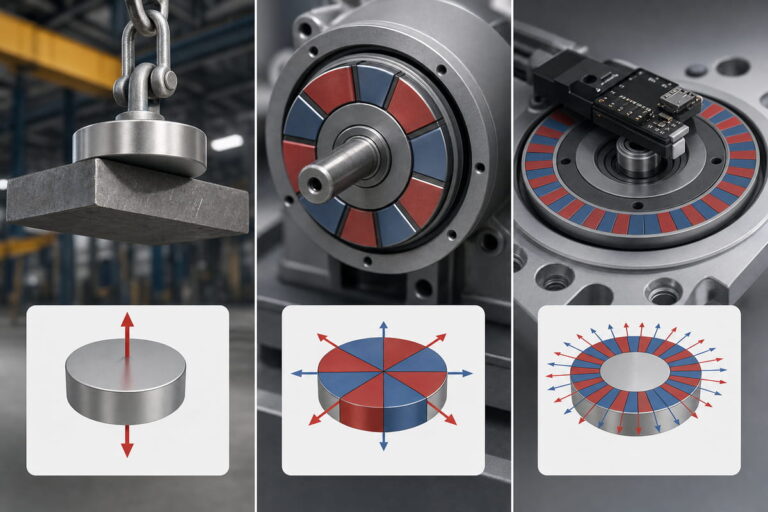 Neodym-Magnet – Die Wahl der richtigen Magnetisierungsrichtung