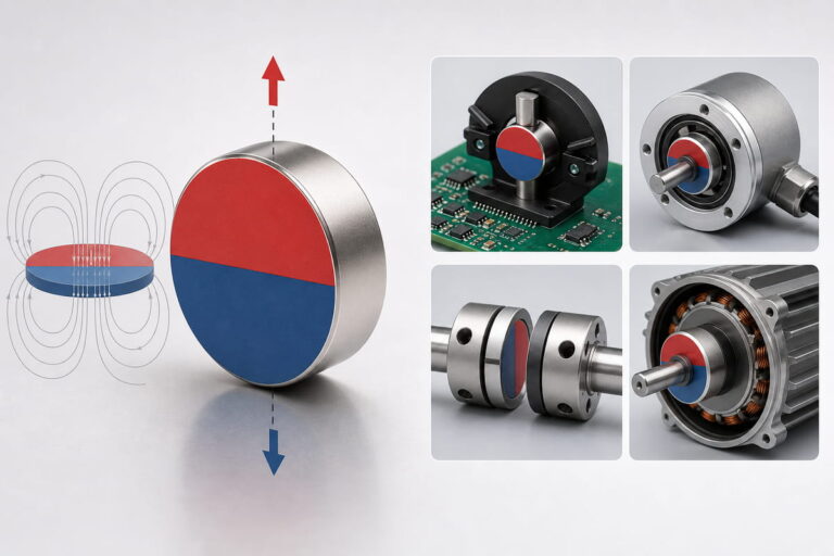 Neodym-Magnet – Diametrische Magnetisierung – Typische Anwendungsbereiche