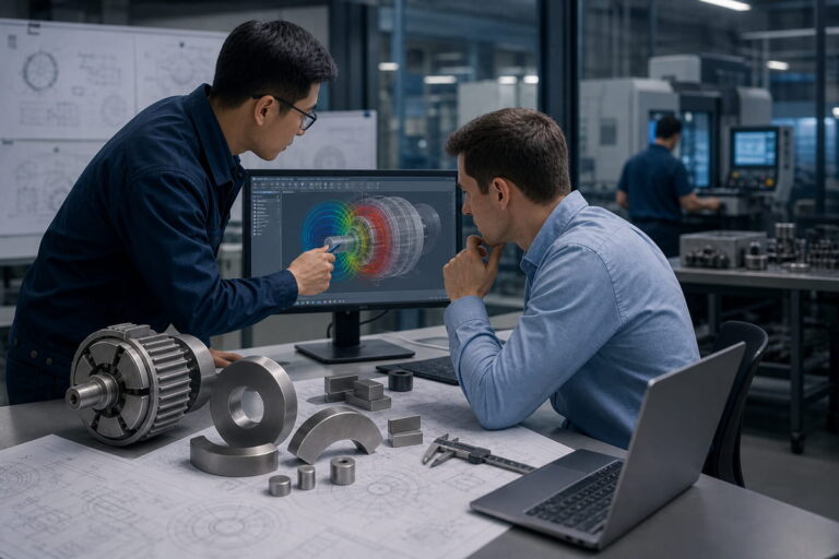 Technische Überlegungen zur Konstruktion von Neodym-Magneten