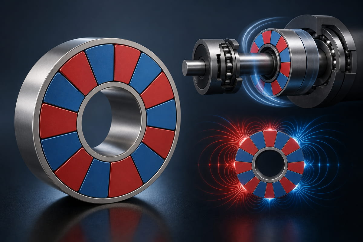 Neodym-Magnet – Multipolare Magnetisierung – Wesentliche Merkmale