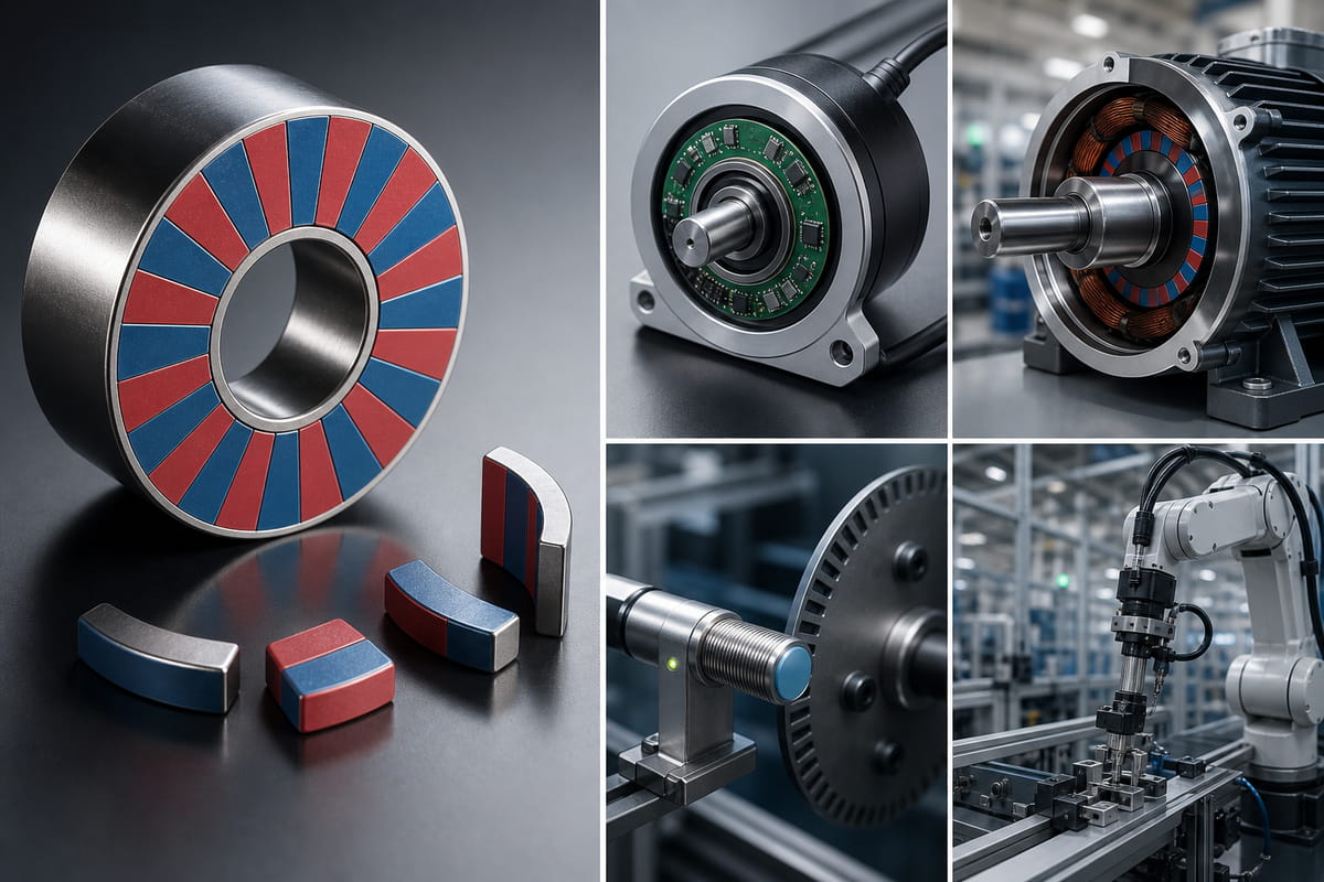 Neodym-Magnet – Multipol-Magnetisierung – Typische Anwendungsbereiche