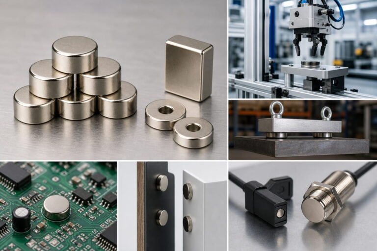 Neodym-Magnet mit NiCuNi-Beschichtung – Typische Anwendungsbereiche