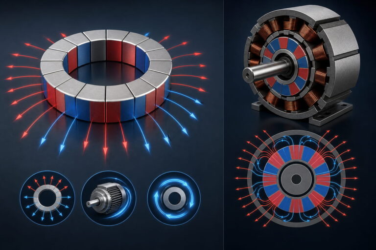 Neodym-Magnet – Radiale Magnetisierung: Wichtigste Eigenschaften