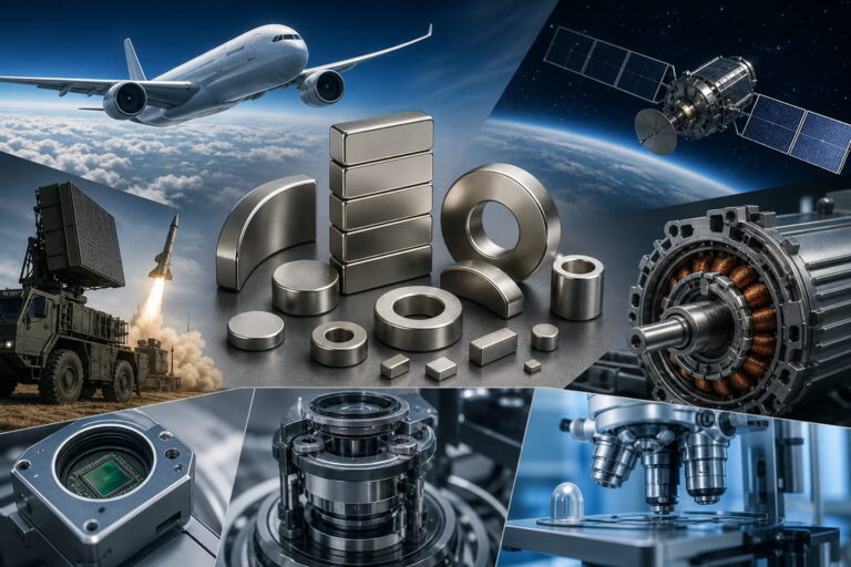 Neodym-Magnete für Anwendungen in der Luft- und Raumfahrt sowie in der Hochtechnologie