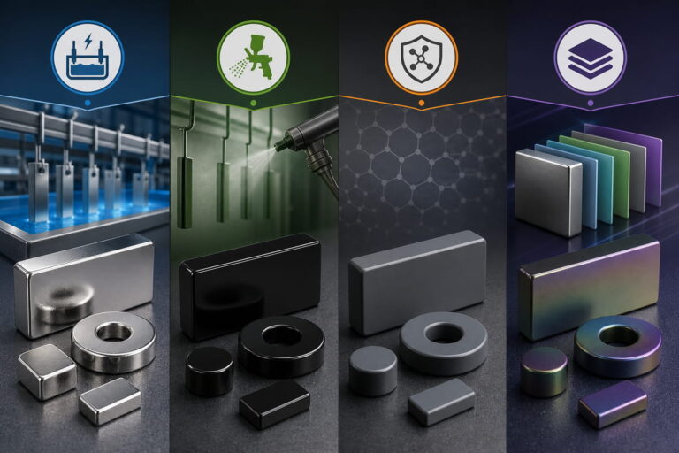 Unsere Beschichtungsdienstleistungen für Neodym-Magnete