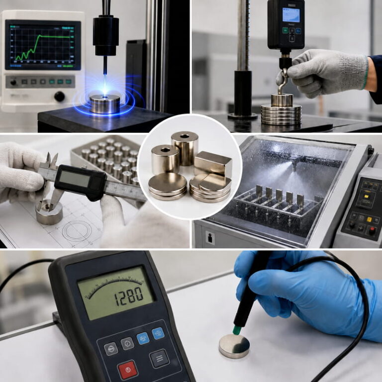 Unsere Prüfmöglichkeiten für Neodym-Magnete