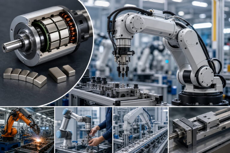 Magnet für Roboterantriebe