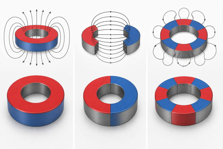 Separiermagnet – Individuelle Magnetisierung