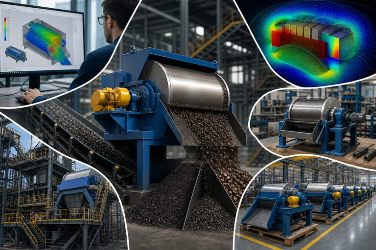 Technischer Support für Separationsmagnete