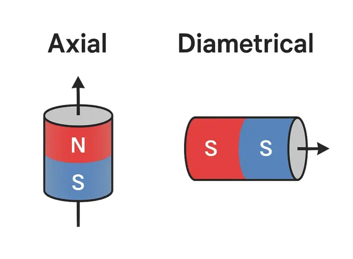 Axial vs. Diametric Magnetization