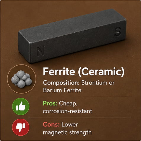 Ferrit-Magnetmaterial