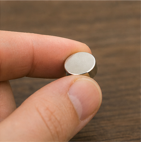 Nimm dir einen starken Magneten