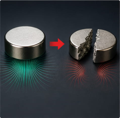 Verlust der Magnetkraft