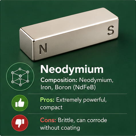 Neodym-Magnetmaterial
