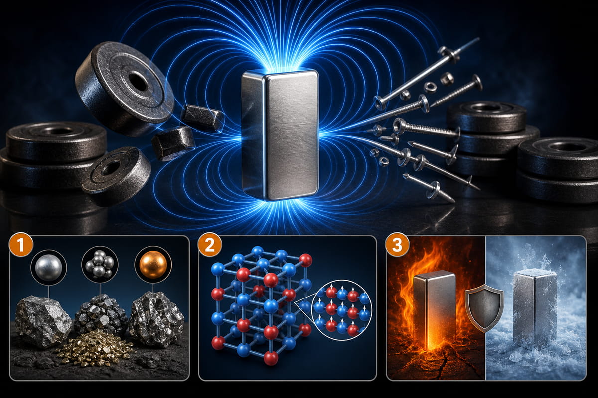 Gründe dafür, warum Neodym-Magnete so stark sind