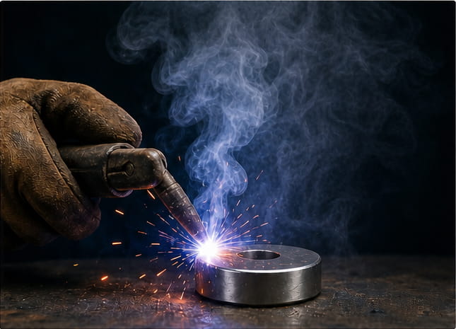 Toxic Fumes When Welding a Neodymium Magnet