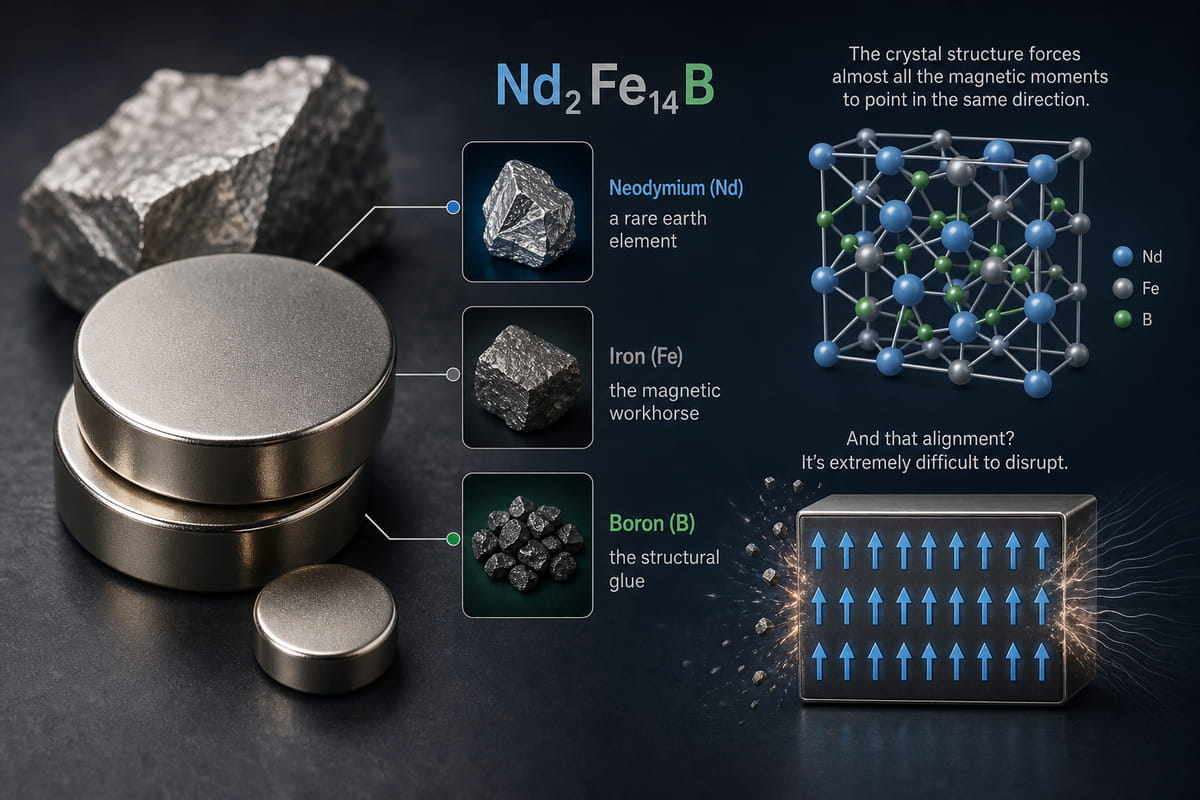Woraus bestehen Neodym-Magnete?