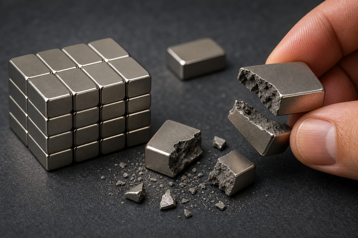 Gehen Neodym-Magnete leicht kaputt?