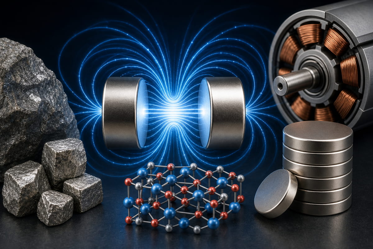 Warum Neodym-Magnete so stark sind