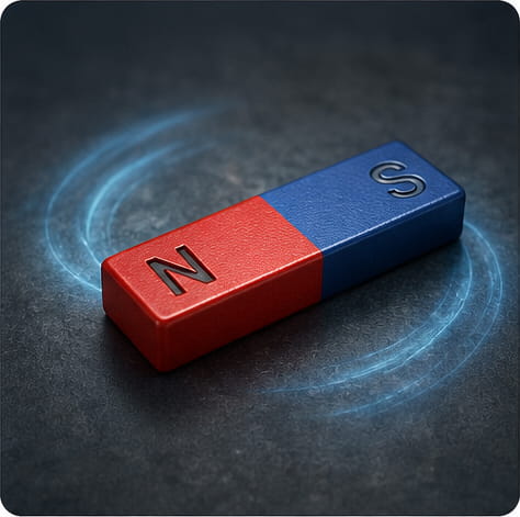 Stabmagnete sind Dauermagnete