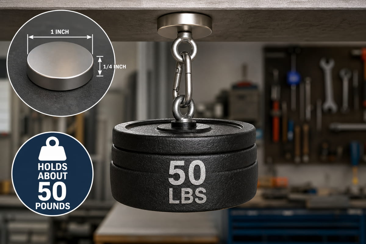 Wie stark ist ein N52-Magnet?