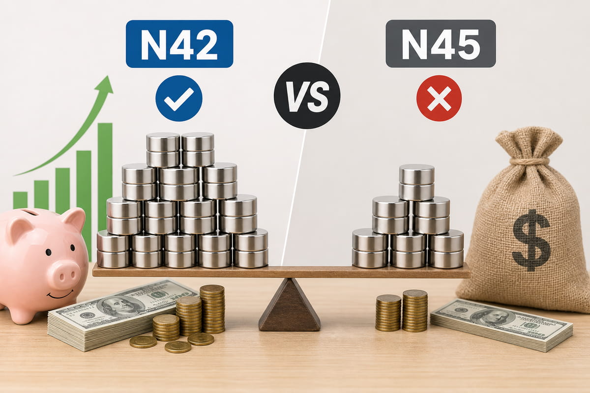 Kosten für N42- und N45-Magnete