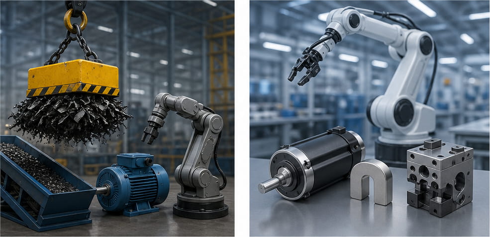 N55-Magnet für den industriellen Einsatz