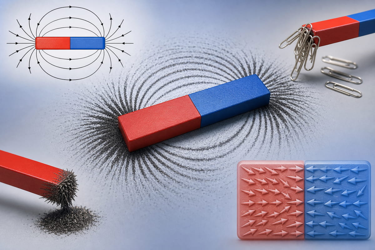 Wie funktionieren Stabmagnete?