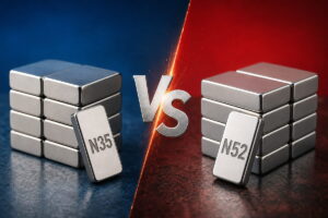n35- vs. n52-Magnete